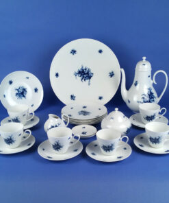 Rosenthal Romanze Rhapsody in Blue Afternoon Coffee Service 18 Pieces