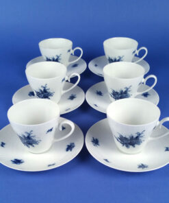 Rosenthal Romanze Rhapsody in Blue Afternoon Coffee Service 18 Pieces 20 Rosenthal Romanze Rhapsody in Blue Afternoon Coffee Service 18 Pieces - Image 10