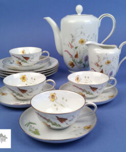 ROSENTHAL Helena Fine Porcelain Coffee Set - 18 pieces