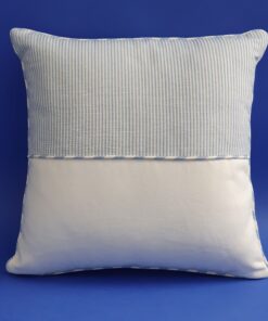 New England Blue and White Four Section Cushion 44x44cm