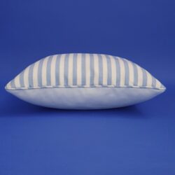 New England Blue and White Broad Stripe Cushion 46x46cm
